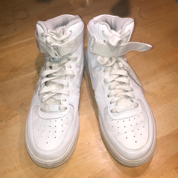 Nike Shoes - NIKE Air Force 1 white high tops